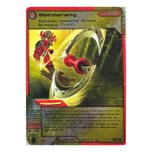 Trading Card, Ninjago Deck #2: 39 - Boomerang - North American Version [Keine Farbe/Beliebige Farbe]