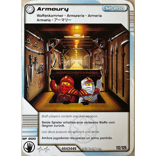 Trading Card, Ninjago Deck #2: 112 - Armory - North American Version [No Color/Any Color]