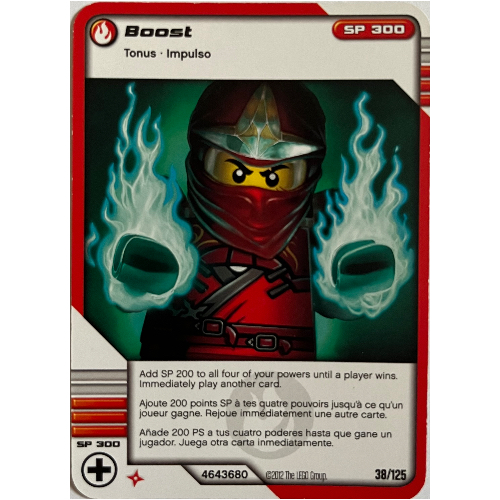 Trading Card, Ninjago Deck #2: 38 - Boost - North American Version [No Color/Any Color]