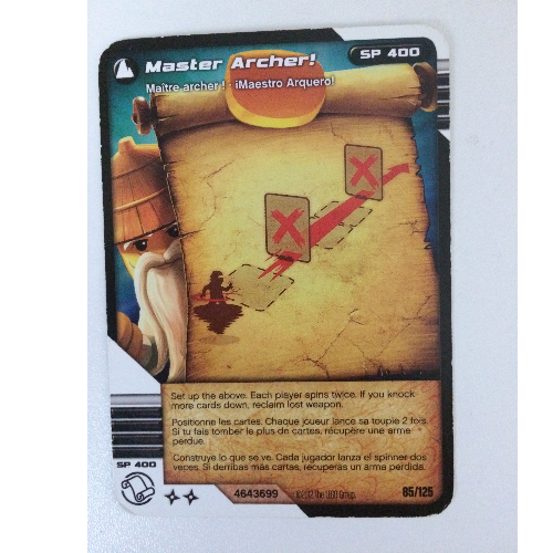 Trading Card, Ninjago Deck #2: 85 - Master Archer! - North American Version [No Color/Any Color]