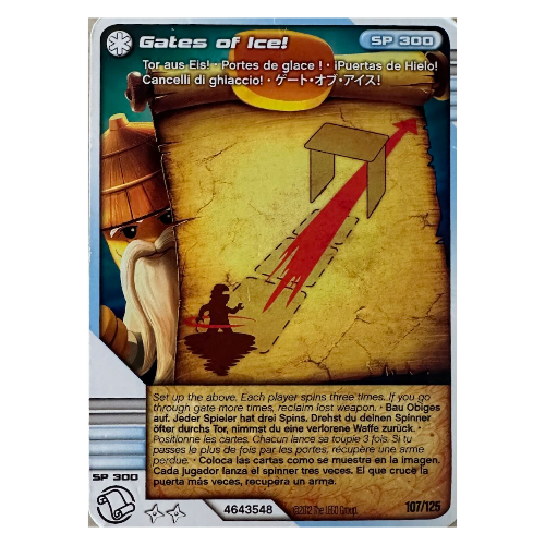 Trading Card, Ninjago Deck #2: 107 - Gates of Ice! - North American Version [No Color/Any Color]
