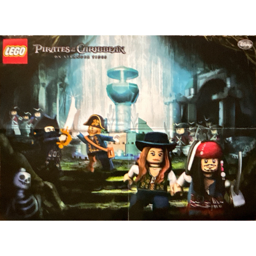 Poster, Pirates of the Caribbean, On Stranger Tides - Fountain of Youth [No Color/Any Color]