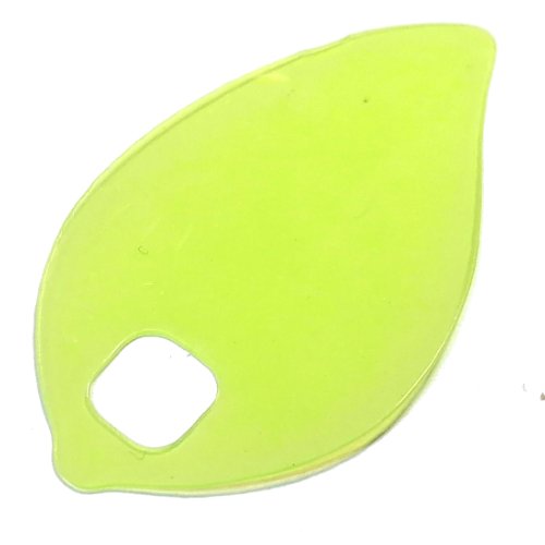 Clikits Icon Accent, Leaf 5 5/8 × 3 1/4 [Keine Farbe/Beliebige Farbe]