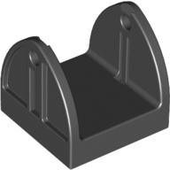 Duplo Winch Stand Schwarz