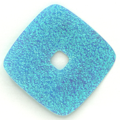 Clikits Icon Accent, Square 5 × 5 with Textured Surface Light Turquoise