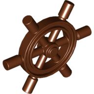 Duplo Boat Helm Reddish Brown