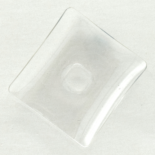 Clikits Insert 4 × 4 with Small Hole Transparent