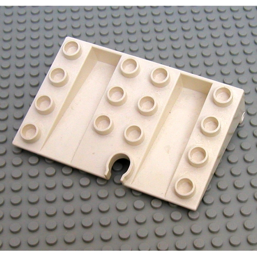 Duplo Boat Car Ramp White
