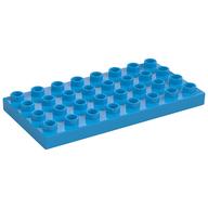 Duplo Plate 4 × 8 Dark Azure