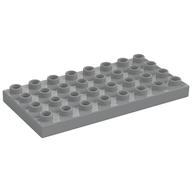 Duplo Platte 4 × 8 Hellblaugrau