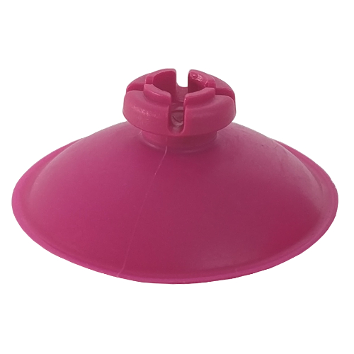 Clikits Suction Cup with Hole Magenta