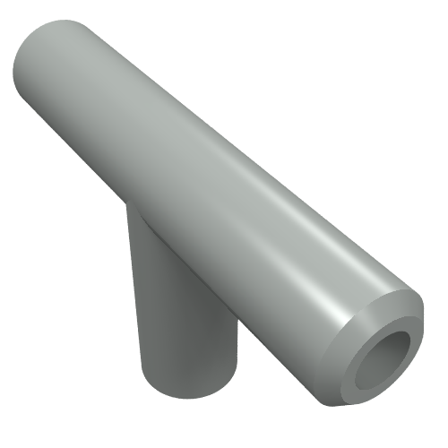 Pneumatic T-Piece (T Bar) [Old Style] Light Gray