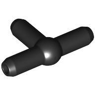 Pneumatic T-Piece (T Bar) [New Style] Black