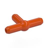 Pneumatic T-Piece (T Bar) [New Style] Reddish Orange
