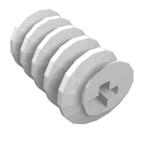 Technic Worm Gear White