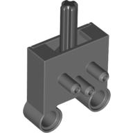 Pneumatic Switch with Pin Holes Dark Bluish Gray