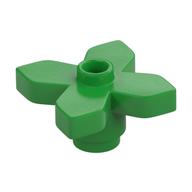 Plant, Flower 2 × 2 Leaves - Angular Hellgrün