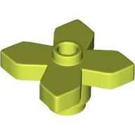 Plant, Flower 2 × 2 Leaves - Angular Medium Lime