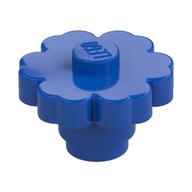 Plant, Flower 2 × 2 - Round [Open Stud] Blue