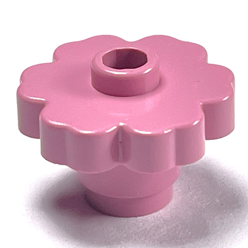 Plant, Flower 2 × 2 - Round [Open Stud] Duplo Pink