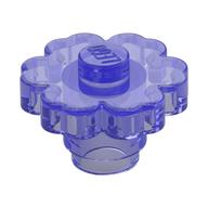 Plant, Flower 2 × 2 - Round [Open Stud] Trans-Purple