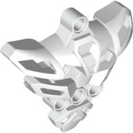 Large Figure Skeletal, Torso with 6 Holes (Matoran) White