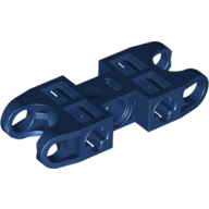 Technic Axle and Pin Connector 2 × 5 with Two Ball Joint Sockets Dark Blue