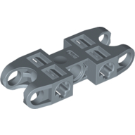 Technic Axle and Pin Connector 2 × 5 with Two Ball Joint Sockets Sandblau