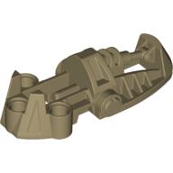 Large Figure Foot, Toa Metru Flat Dark Gold