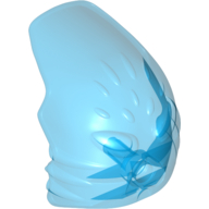 Large Figure Mask Rau (Toa Metru) Trans-Medium Blue