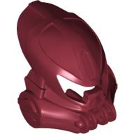 Large Figure Mask Huna (Toa Metru) Dunkelrot