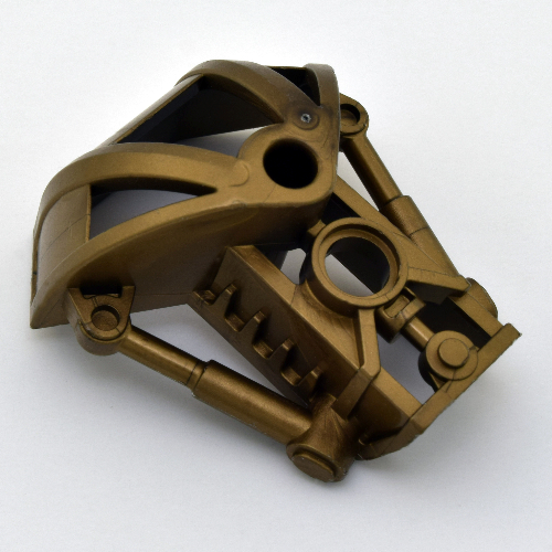 Large Figure Shoulder Cover, Armor (Toa Metru) Flat Dark Gold