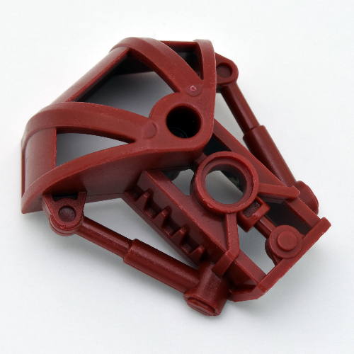 Large Figure Shoulder Cover, Armor (Toa Metru) Dark Red