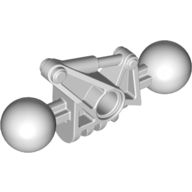 Large Figure Skeletal, Limb, with 2 Ball Joints, and Hole (Toa Metru) Very Light Bluish Gray