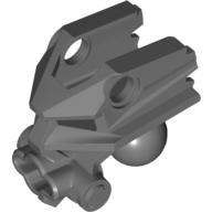Large Figure Head Connector Block (Toa Metru) Dunkelblaugrau