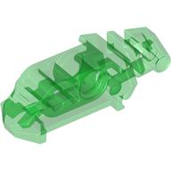 Large Figure Head Connector Block Eye/Brain Stalk (Toa Metru) Trans-Green