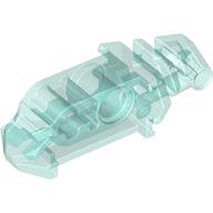 Large Figure Head Connector Block Eye/Brain Stalk (Toa Metru) Trans-Light Blue
