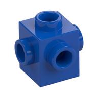 Brick Special 1 × 1 Studs on 4 Sides Blue
