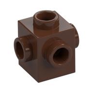 Brick Special 1 × 1 Studs on 4 Sides Brown