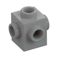 Brick Special 1 × 1 Studs on 4 Sides Light Bluish Gray