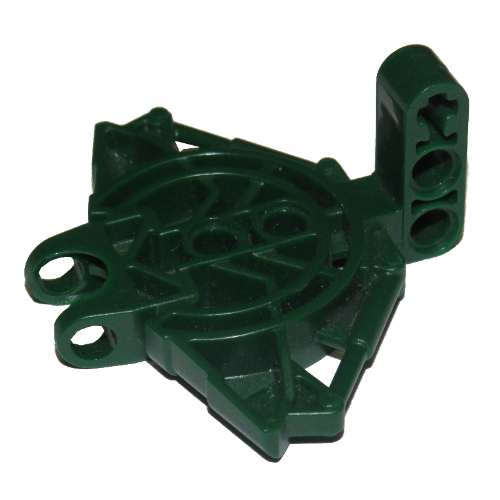 Large Figure Skeletal, Torso, Upper, with Ball Socket (Vahki) Dark Green