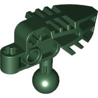 Large Figure Head Connector Block (Vahki) Dunkelgrün