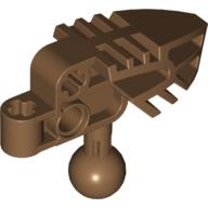 Large Figure Head Connector Block (Vahki) Hellbraun
