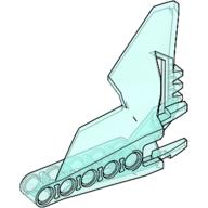 Large Figure Head Connector Block Eye/Brain Stalk (Vahki) Trans-Light Blue