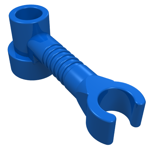 Bar 1 × 3 [Clip / Anti-Stud] Blue