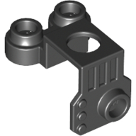 Minifig Neckwear Jet Pack with Front Stud Schwarz