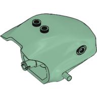 Creature Body Part, Dewback Head in Sand Green