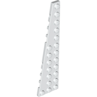 Wedge Plate 12 × 3 Left White