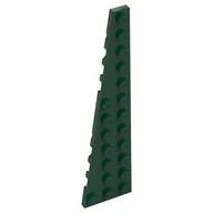 Wedge Plate 12 × 3 Left Dark Green