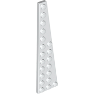 Wedge Plate 12 × 3 Right White
